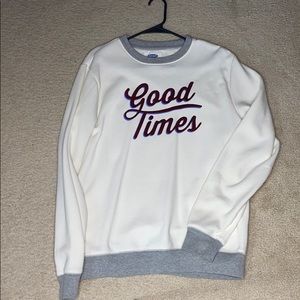 “Good Times” sweater